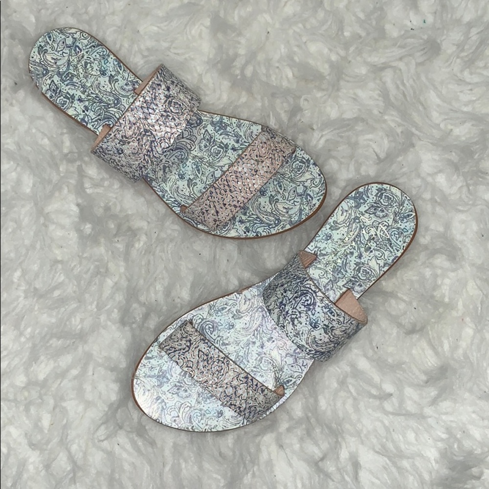 BRAND NEW Joie Sable Paisley Dusk Sandals